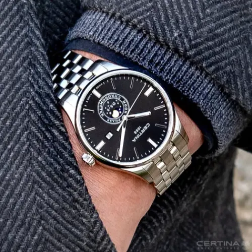 Certina Metallarmband-DS-8 Moon Phase - C033.457.11.051.00