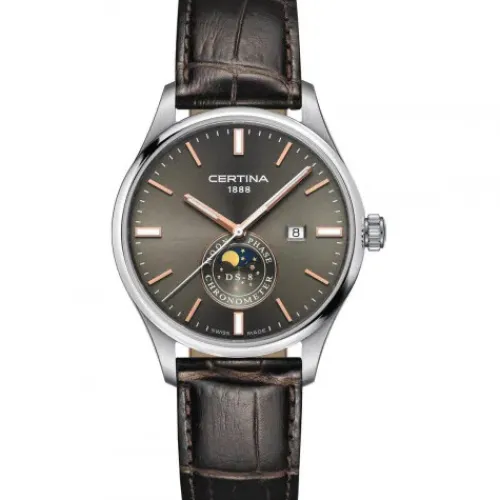 Certina Lederarmband-DS-8 Moon Phase - C033.457.16.081.00