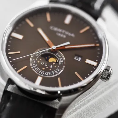 Certina Lederarmband-DS-8 Moon Phase - C033.457.16.081.00