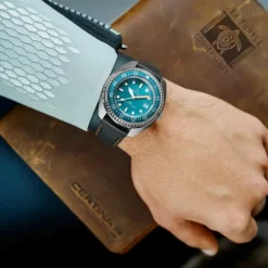 Certina Silikonarmband-DS Super PH1000M Powermatic 80 STC Special Edition - C024.907.17.041.10