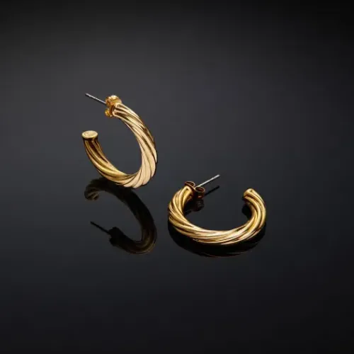 Chiara Ferragni Ohrringe-Bold Hoop Ohrringe - J19AXP11