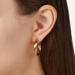 Chiara Ferragni Ohrringe-Bold Hoop Ohrringe - J19AXP11