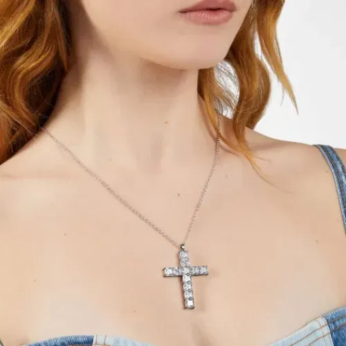 Chiara Ferragni (Kette mit) Kreuz-Croci Halskette - J19AWC17