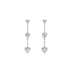 Chiara Ferragni (Kette mit) Herz-Silver Ohstecker - J19AXD23