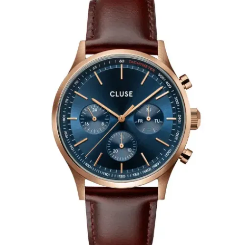 Cluse Lederarmband-Anthéor Rosé - CW21009