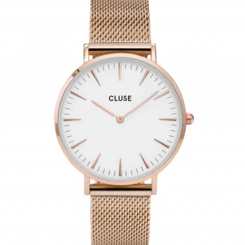 Cluse Metallarmband-Boho Chic Mesh Rosé - CW0101201001