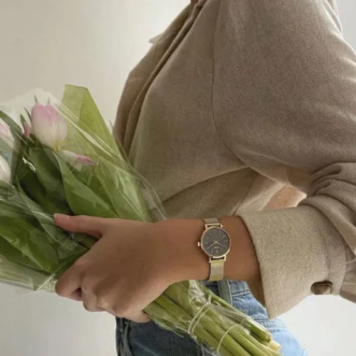 Cluse Metallarmband-Boho Chic Petite Gold - CW10501