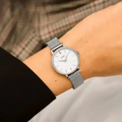 Cluse Metallarmband-Boho Chic Petite Mesh Silver - CW0101211007