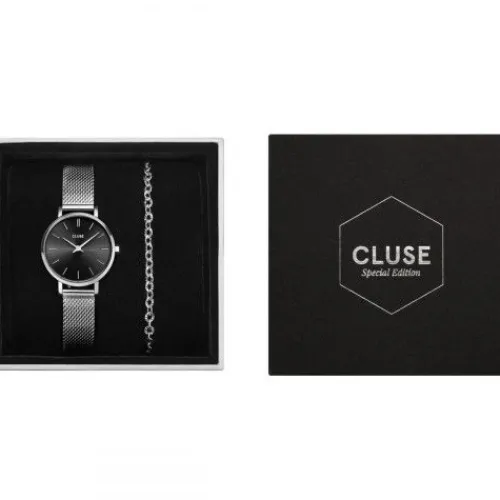 Cluse Metallarmband-Boho Chic Petite Mesh Gift Box - CG10501