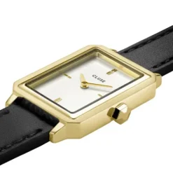 Cluse Lederarmband-Fluette Gold - CW11513