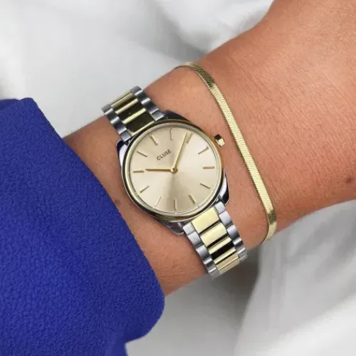 Cluse Metallarmband-Féroce Mini Bicolor - CW11701