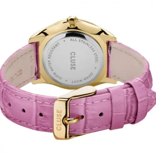 Cluse Lederarmband-Féroce Petite Gold - CW11213