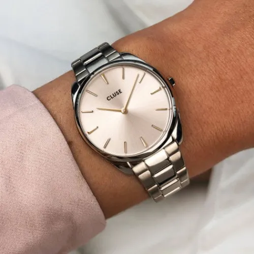 Cluse Metallarmband-Féroce Petite Rosé - CW11201