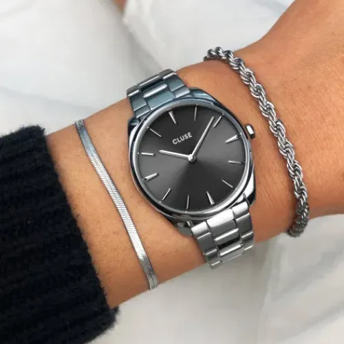 Cluse Metallarmband-Féroce Petite Silver - CW11202