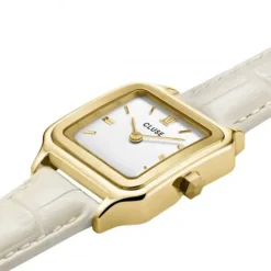 Cluse Lederarmband-Gracieuse Petite Gold - CW11804