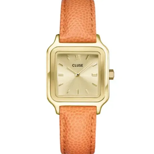 Cluse Lederarmband-Gracieuse Petite Gold - CW11808