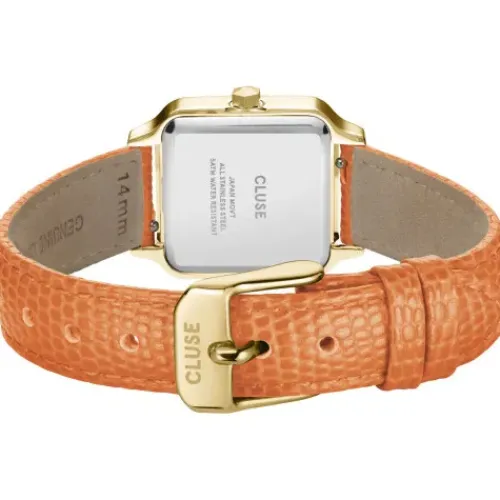 Cluse Lederarmband-Gracieuse Petite Gold - CW11808