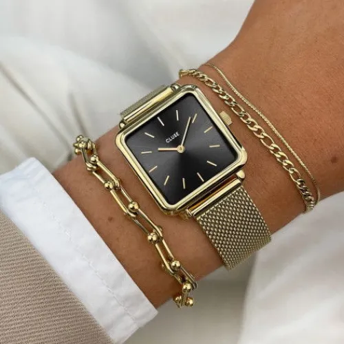 Cluse Metallarmband-La Tétragone Gold - CW10308