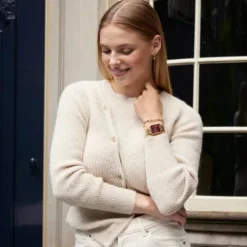 Cluse Metallarmband-La Tétragone Gold - CW10312