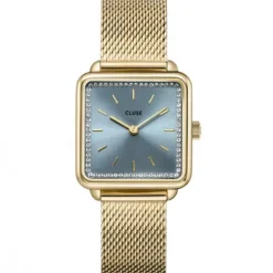 Cluse Metallarmband-La Tétragone Mesh Gold - CW10310