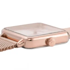 Cluse Metallarmband-La Tétragone Mesh Rosé - CW0101207009