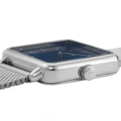 Cluse Metallarmband-La Tétragone Mesh Silver - CW0101207012