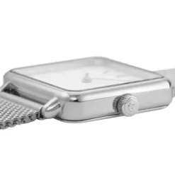 Cluse Metallarmband-La Tétragone Mesh Silver - CW0101207003