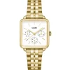 Cluse Metallarmband-La Tétragone Multifunction Gold - CW13804