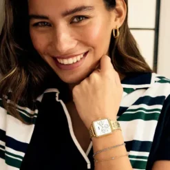 Cluse Metallarmband-La Tétragone Multifunction Gold - CW13804