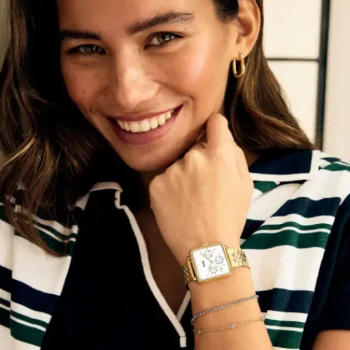 Cluse Metallarmband-La Tétragone Multifunction Gold - CW13804