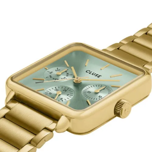 Cluse Metallarmband-La Tétragone Multifunction Gold - CW13805