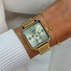 Cluse Metallarmband-La Tétragone Multifunction Gold - CW13805