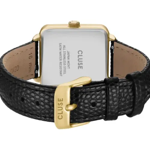 Cluse Lederarmband-La Tétragone Multifunction Gold - CW13806