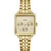 Cluse Metallarmband-La Tétragone Multifunction Gold - CW13801