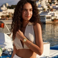 Cluse Metallarmband-La Tétragone Multifunction Gold - CW13801