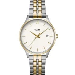 Cluse Metallarmband-Minuit Date Bicolor - CW14302