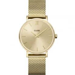 Cluse Metallarmband-Minuit Mesh Gold - CW10208