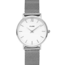 Cluse Metallarmband-Minuit Mesh Silver - CW0101203002