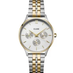Cluse Metallarmband-Minuit Multifunction Bicolor - CW10704