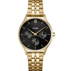 Cluse Metallarmband-Minuit Multifunction Gold - CW10707