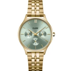 Cluse Metallarmband-Minuit Multifunction Gold - CW10709