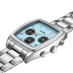Cluse Metallarmband-Quartaut Chrono Silver - CW52005