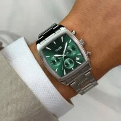 Cluse Metallarmband-Quartaut Chrono Silver - CW52002