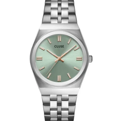 Cluse Metallarmband-Retro 70's Silver - CW35103