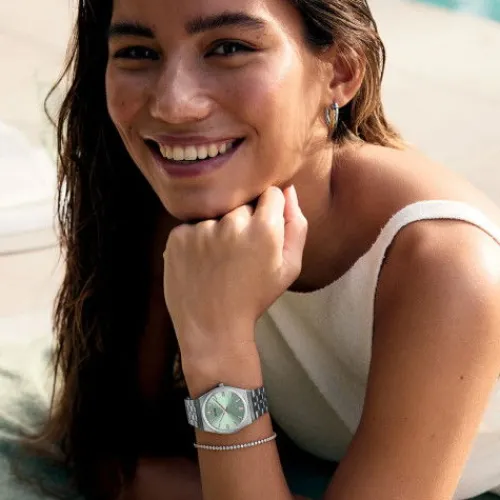 Cluse Metallarmband-Retro 70's Silver - CW35103