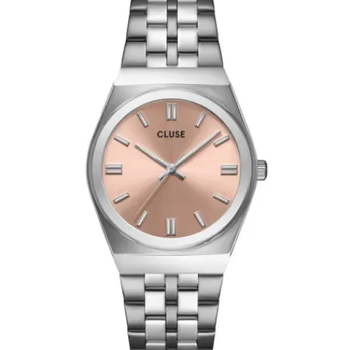 Cluse Metallarmband-Retro 70's Silver - CW35101