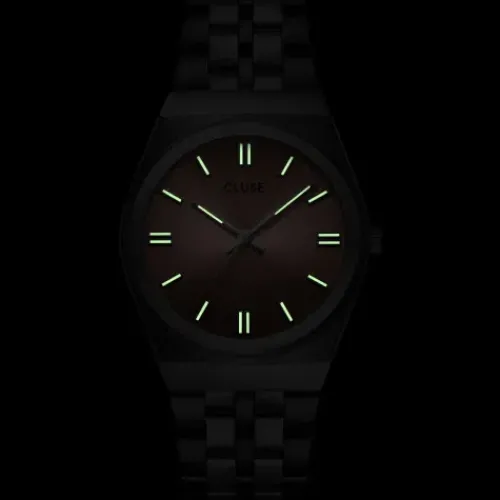 Cluse Metallarmband-Retro 70's Silver - CW35101