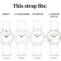 Cluse Uhrenarmbänder-Strap 16 mm - CS1408101043