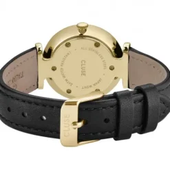 Cluse Lederarmband-Triomphe Gold - CW10404