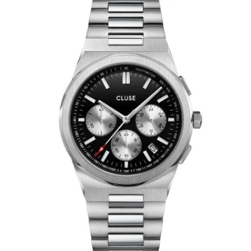 Cluse Metallarmband-Vigoureux Chrono Silver - CW20807